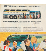 1965 Greyhound Bus Lines Advertisement Automobilia Vintage Transportatio... - $570.94 MXN