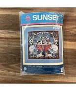 Sunset Noah’s Ark Tapestry Needlepoint 12088 New In Sealed Package - $434.01 MXN