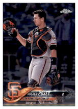 2018 Topps Chrome Buster Posey  San Francisco Giants #29 Baseball card   M32P4 - £2.95 GBP