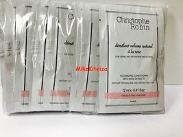 Christophe Robin Volume Conditioner with rose extracts 12ml each x 10pcs... - £8.14 GBP