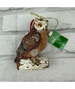 Kurt Adler Horned Owl Woodland Christmas Ornament Decor - $13.45