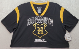 Harry Potter T Shirt Women&#39;s 2XL Black Hogwarts School of Witchcraft &amp; W... - £14.77 GBP