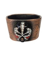 Halloween Wholesalers Metal Wristband with Mask &amp; Stones - $27.59 CAD