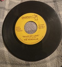 45 RPM Single Vinyl Record The Kendalls Never My Love/I Don&#39;t Do Like Th... - $55.21 MXN