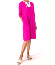 Cuddl Duds Sunwear UPF 50+ Sun Dress- Deep Fuchsia, MEDIUM - £23.73 GBP