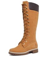 Timberland Women's Premium 14-Inch Waterproof Boot, Brown, 5.5 Medium - $194.03
