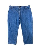 Asos Jeans US Size 22W Jeans Womens Straight Leg Stretch 50x30 Medium Wash - $39.29