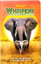 Disney&#39;s Whispers: An Elephant Tale [VHS 2001] Angela Bassett, Anne Archer - £1.80 GBP