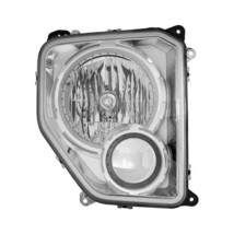 Passenger Headlight LHD Chrome Bezel Fits 08-12 LIBERTY 104445486 - £269.22 GBP