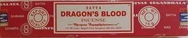Dragon&#39;s Blood satya incense stick 15 gm - $5.71