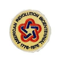1776 1976 American Revolution Bicentennial Vintage Sew On Patch 3&quot; Unused - £7.56 GBP