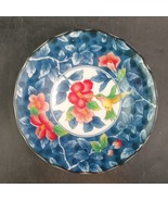 Andrea by Sadek Berry Bowl Vibrant Hummingbird &amp; Hibiscus Design 5.75&quot; - $224.64 MXN