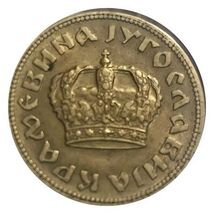 1938 Yugoslavia 2 Dinara Coin – King Peter II – KM#20 – World Coin High ... - $3.61