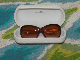 Oakley Wrap Sport  Brown/Lavender/Tortoise Sunglasses EUC - £109.10 GBP