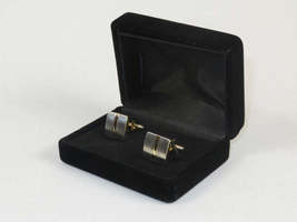 Men J.Valintin Cufflinks by Vitorofolo for French Cuff Shirt V29-42 Silver Gold image 3