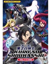 Kuro No Shoukanshi / Black Summoner VOL.1-12 End Eng Dub Dvd Ship From Usa - £13.37 GBP