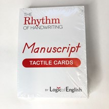 Logic of English The Rhythm of Handwriting Manuscript Tactile Cards Homeschool - £19.65 GBP