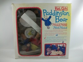 Paddington Bear Musical Mobile Vintage Nursery Decor in Box Works - £30.13 GBP