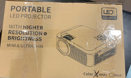 LED Source Portable LED Projector Standard White NEW - $40.00
