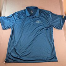 Nike Dri-Fit NFL On Field Miami Dolphins Polo Shirt XXL Aqua Blue - $35.19 CAD
