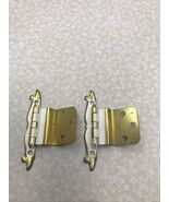 AMEROCK HINGE WHITE AND BRIGHT BRASS BP-7738-BW Kg - €5,13 EUR