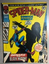SPIDER-MAN Comics Weekly #109 (1975) Marvel Comics 1st Black, Widow Uk VG/VG+ - £19.54 GBP