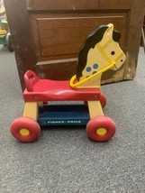 Vintage Fisher Price Riding Horse Toddler Ride On Toy 978 Pull Plastic Pony 1976 - £62.90 GBP