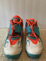 Boys' Nike Air Speed Turf Bright Turquoise/White/Coral Shoes Size 7Y; BQ9632-101 - £14.76 GBP