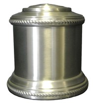 Small/Keepsake 80 Cubic Inch Pewter Orion Funeral Cremation Urn for Ashes - £211.82 GBP