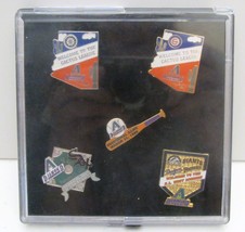 1998 Arizona Diamondbacks Inaugural Pin Set - 5 Pins - New In Box - £14.42 GBP