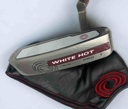NEW ODYSSEY WHITE HOT PRO #1 Blade PUTTER 34&quot; GOLF CLUB +Headcover Super... - £194.75 GBP