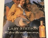 1994 Lady Stetson Perfume Vintage Print Ad Advertisement pa16 - $7.91