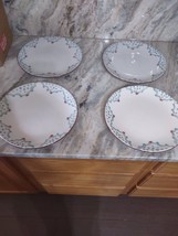 Set Of 4 Pier 1 11&quot; Plates Green And Red terracotta-Brand New-SHIPS N 24... - $69.18