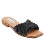 Women&#39;s Steve Madden Limitt Textured Slide, Multiple Sizes Black LIMT01S... - $41.09 CAD