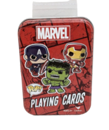 Marvel Licensed Tin Container With Complete Deck Of Playing Cards - $12.08 CAD