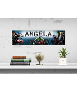 The Avengers - Personalized Name Poster, Customized Wall Art Banner - £14.38 GBP+