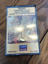 Mozart • Symphonies Nos. 29 &amp; 25 • Marriner Cassette Ships N 24h - £37.02 GBP