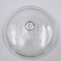 Pyrex Glass Replacement Lid Marked Pyrex 624C A -- 8&quot; Inner Diameter  - £7.41 GBP