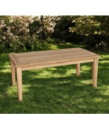 47&quot; Natural Solid Wood Outdoor Coffee Table - $1,740.47 CAD