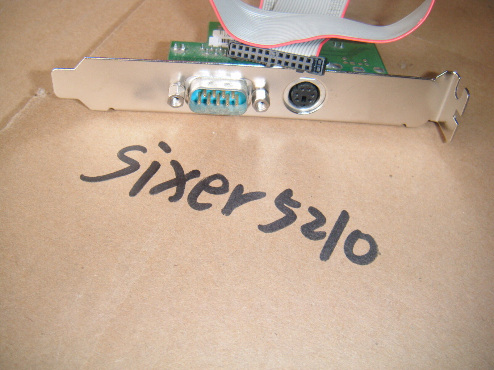 Dell Serial PS/2 RS232 COM DB9 Card W/Cable Y9003 F3636 0G504C 0Y73TJ G504C - $3.24