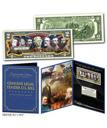 American Civil War CONFEDERATE GENERALS Genuine $2 Bill 8x10 Collectors ... - £14.65 GBP