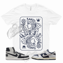 QUEEN T Shirt for SB Dunk Low NYC Vast Grey Midnight Navy Georgetown Mid High 1 - £18.44 GBP+