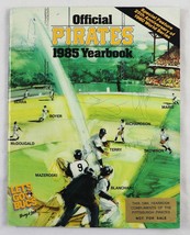 1985 Pittsburgh Pirates Yearbook Signed by (4) w/ Uncut Card Sheet Insert - £15.68 GBP