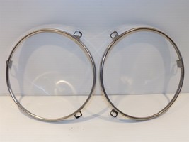 1968 69 70 71 72 Dodge Dart Headlight Retaining Rings OEM Plymouth Valiant  - $2,098.71 MXN