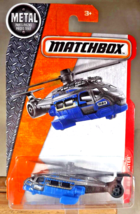 2016 Matchbox Rescue #63/125 SEA HUNTER Gray-Blue w/Black Rotor - £6.98 GBP