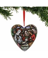 Nativity Holy Family Angel Take Heart Enesco Christmas Ornament 5&quot; L - $29.77 CAD