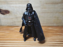 Darth Vader 4&quot; Action Figure - Cloth Cape - Loose Star Wars 2005 Hasbro LFL  - £8.49 GBP
