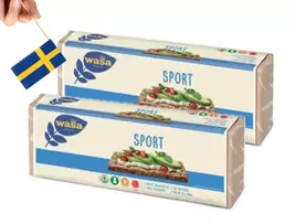 2 pcs Wasa Sport Knäckebröd, Traditional Swedish Crispbread | 550g (19.4... - $18.90
