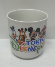 TOKYO Disneyland Cup Glass Ceramic Mickey Minnie Goofy Donald Duck - £11.63 GBP