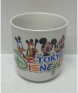 TOKYO Disneyland Cup Glass Ceramic Mickey Minnie Goofy Donald Duck - £11.57 GBP